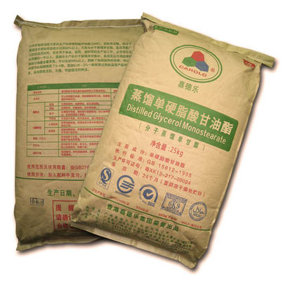 زيوت التشحيم SGS PVC أحادي الجليسريد المقطر DMG95 GMS99 للكيماويات المنزلية
